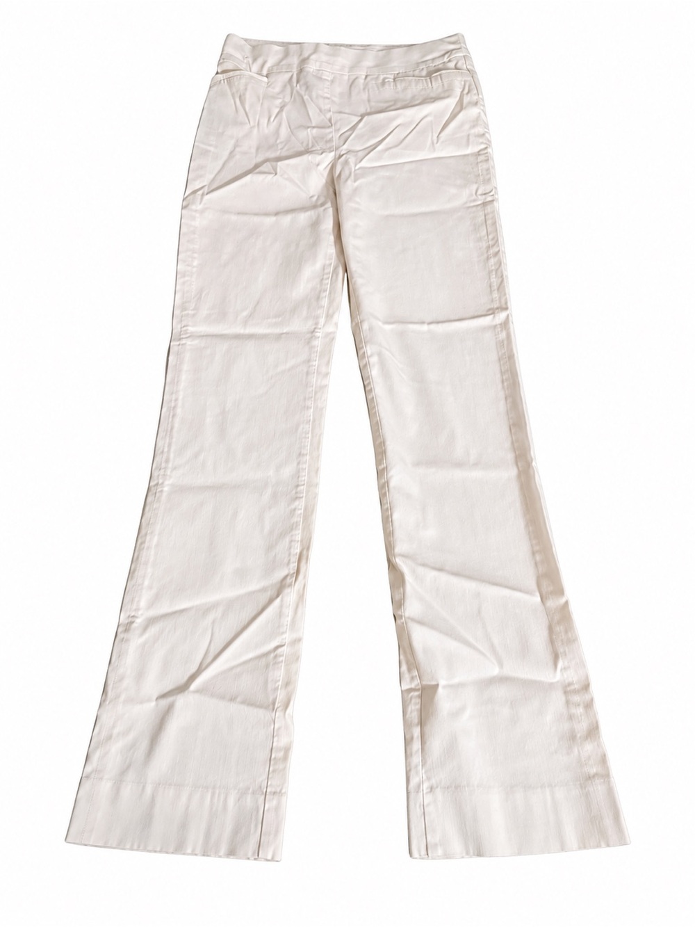 Chico's Cream Wide-Leg Jeans